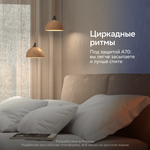 Купить Умная светодиодная лампа Sber A70  5463852. Характеристики, отзывы и цены в Донецке