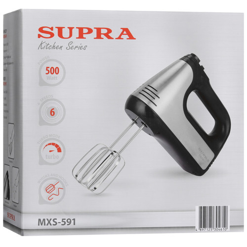 Купить Миксер SUPRA MXS-591 черный  5368627. Характеристики, отзывы и цены в Донецке