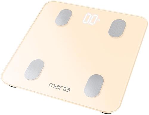 Купить Весы Marta MT-1606 золотистый  9058668. Характеристики, отзывы и цены в Донецке