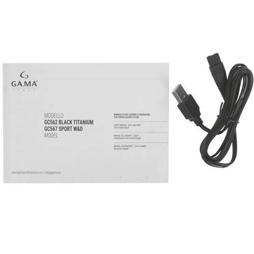 Купить Машинка для стрижки Ga.Ma GС562 черный  9174441. Характеристики, отзывы и цены в Донецке