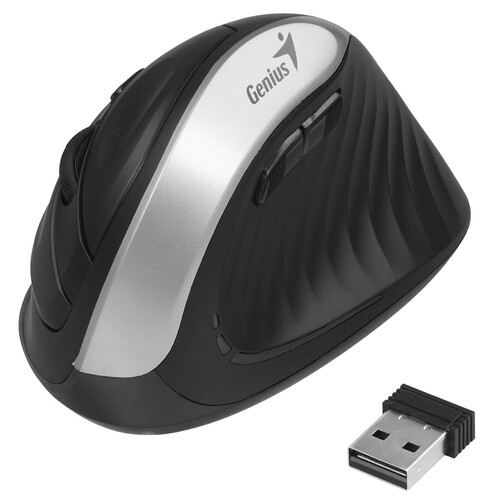 Купить Мышь беспроводная Genius Ergo 8250S  9140258. Характеристики, отзывы и цены в Донецке