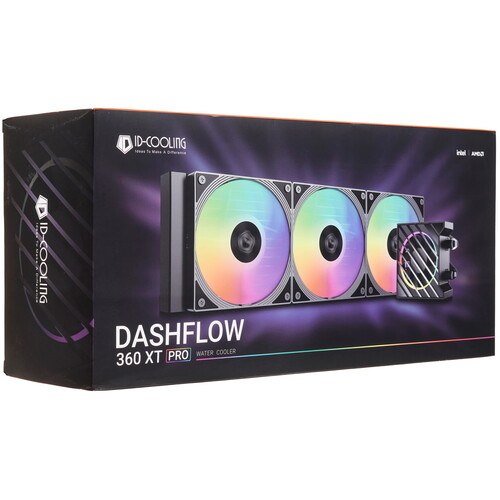 Купить Система охлаждения ID-COOLING DASHFLOW 360 XT PRO черная  5486002. Характеристики, отзывы и цены в Донецке