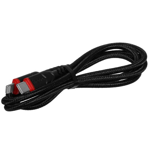 Купить Кабель круглый Hoco Lightning 8-pin - USB Type-C черный 1 м  5475069. Характеристики, отзывы и цены в Донецке