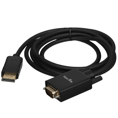 Купить Кабель однонаправленный Telecom DisplayPort - VGA, 1.8 м  5471625. Характеристики, отзывы и цены в Донецке