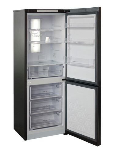 Купить Холодильник с морозильником   Бирюса B920NF черный  9081559. Характеристики, отзывы и цены в Донецке