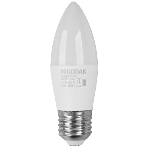 Купить Лампа светодиодная Kodak LED B35-11W-840-E27  5417529. Характеристики, отзывы и цены в Донецке