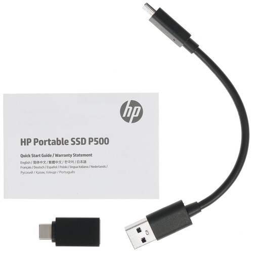 Купить 250 ГБ Внешний SSD HP P500  1616752. Характеристики, отзывы и цены в Донецке
