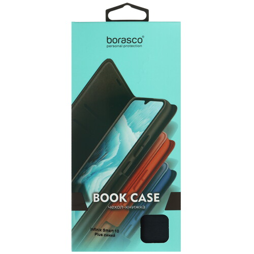 Купить Чехол-книжка  BoraSCO Book Case для Infinix SMART 10 Plus синий  5633595. Характеристики, отзывы и цены в Донецке