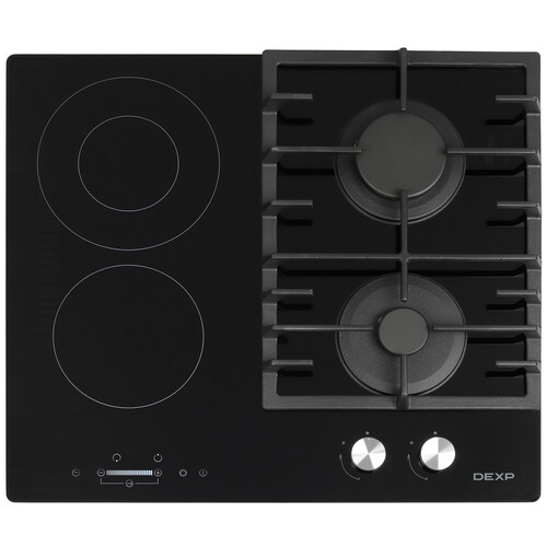 Купить Комбинированная варочная поверхность DEXP CGH-60M1C  5482434. Характеристики, отзывы и цены в Донецке