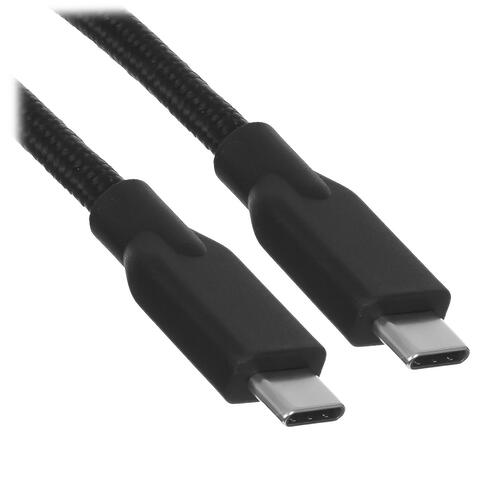 Купить Кабель круглый Genius USB Type-C - USB Type-C черный 1 м  5454726. Характеристики, отзывы и цены в Донецке