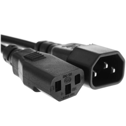 Купить Кабель питания DEXP IEC 320 C13 - IEC 320 C14  1606518. Характеристики, отзывы и цены в Донецке