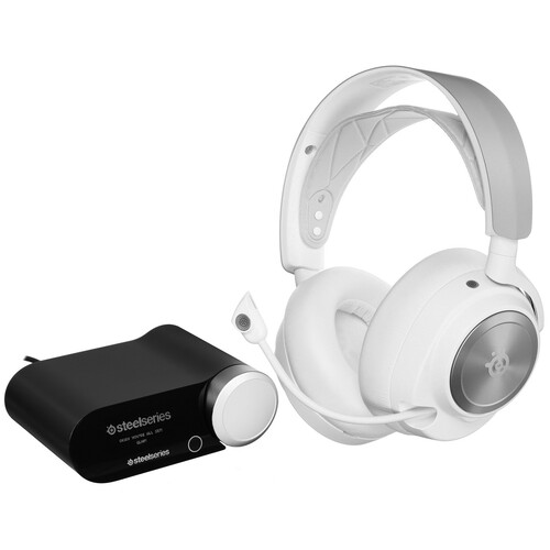 Купить Беспроводные/проводные наушники SteelSeries Arctis Nova Pro белый 2022  5494519. Характеристики, отзывы и цены в Донецке