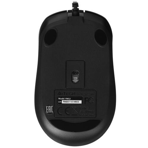 Купить Мышь проводная A4Tech Fstyler FM12  черный  4825101. Характеристики, отзывы и цены в Донецке
