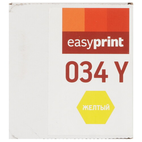 Купить Картридж лазерный EasyPrint LC-034Y желтый  9980920. Характеристики, отзывы и цены в Донецке