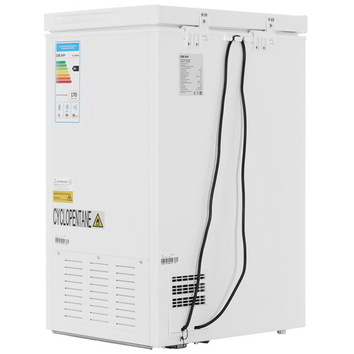 Купить Морозильный ларь DEXP CE-10BMA белый  9240605. Характеристики, отзывы и цены в Донецке