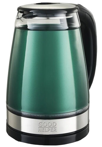 Купить Электрочайник Goodhelper KPG-1811 зеленый  9304899. Характеристики, отзывы и цены в Донецке