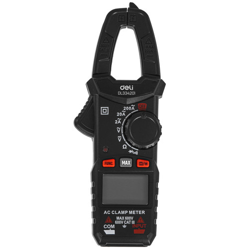Купить Клещи токоизмерительные Deli DL334201  9310958. Характеристики, отзывы и цены в Донецке