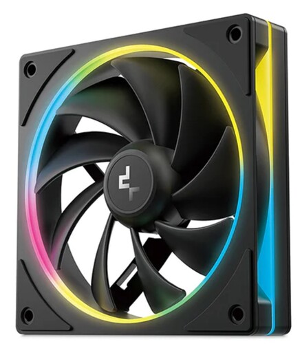 Купить Вентилятор DeepCool FL12 SE [R-FL12SE-BKAPN1-G] черный  5635680. Характеристики, отзывы и цены в Донецке