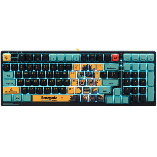 Купить Клавиатура проводная A4Tech Bloody AT98 Renegade  5600523. Характеристики, отзывы и цены в Донецке