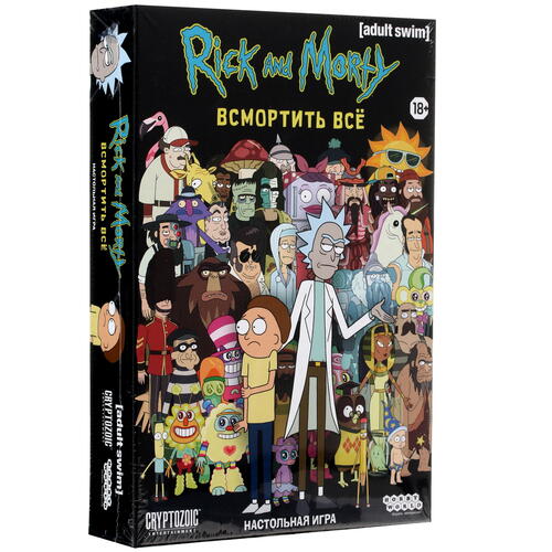 Купить Игра настольная "Рик и Морти: Всмортить всё" (2021)  4862628. Характеристики, отзывы и цены в Донецке