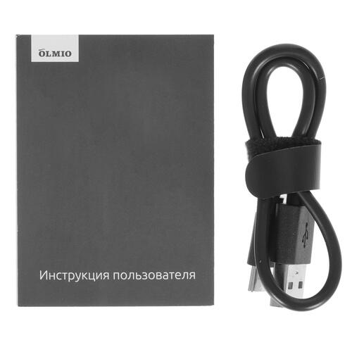 Купить Портативный аккумулятор Olmio QL-10 серый  4897120. Характеристики, отзывы и цены в Донецке