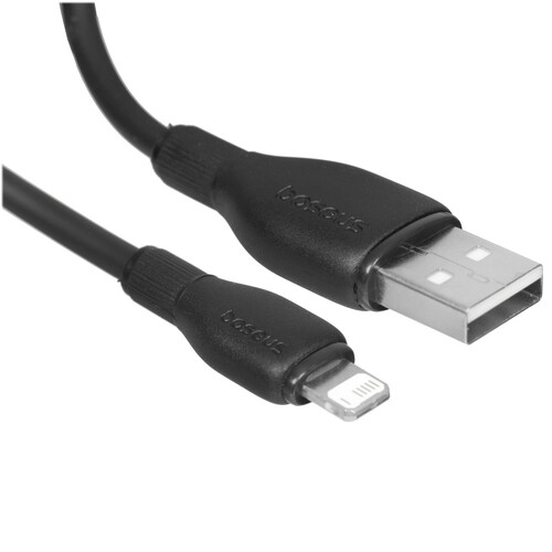 Купить Кабель круглый Baseus Lightning 8-pin - USB 2.0 Type-A черный 1.2 м  9260727. Характеристики, отзывы и цены в Донецке