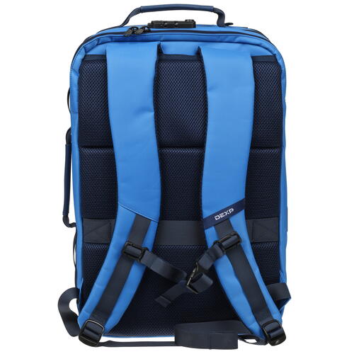 Купить 17" Рюкзак DEXP WRPol-BL-05 синий  5400289. Характеристики, отзывы и цены в Донецке