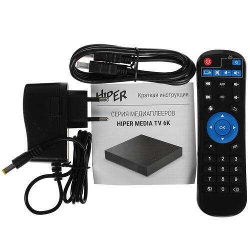 Купить Медиаплеер HIPER MEDIA TV 6K  5352577. Характеристики, отзывы и цены в Донецке
