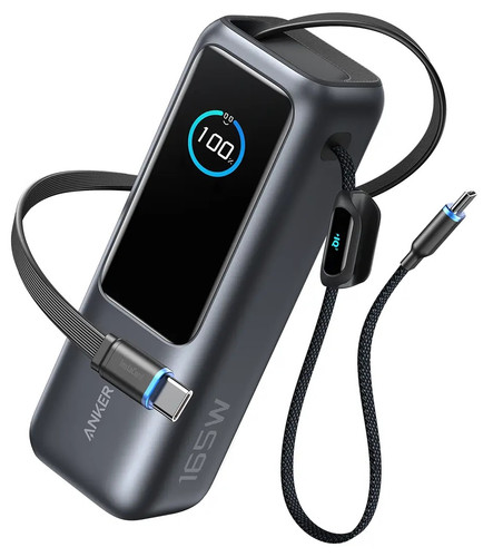 Купить Портативный аккумулятор Anker A1695 серый  5637633. Характеристики, отзывы и цены в Донецке