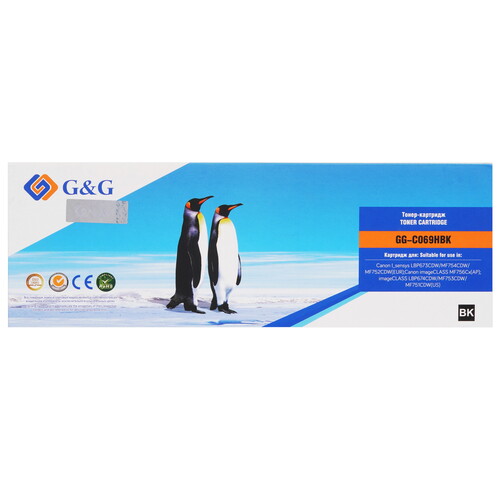 Купить Картридж лазерный G&G GG-C069HBK черный  9154091. Характеристики, отзывы и цены в Донецке