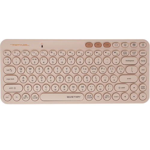 Купить Клавиатура беспроводная A4Tech Fstyler FBK36C AS  5616284. Характеристики, отзывы и цены в Донецке