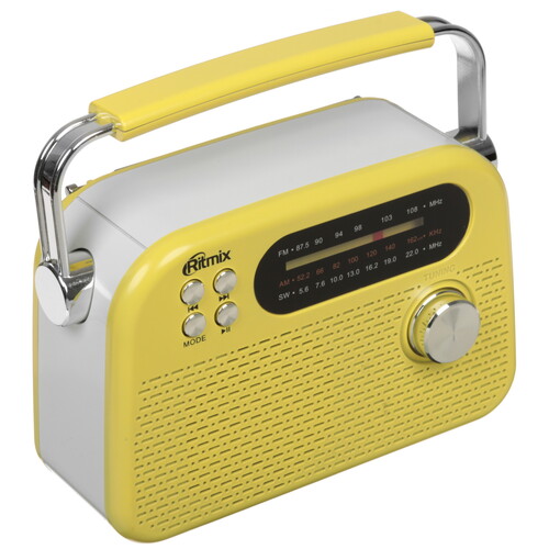 Купить Радиоприемник Ritmix RPR-045 желтый  9282252. Характеристики, отзывы и цены в Донецке
