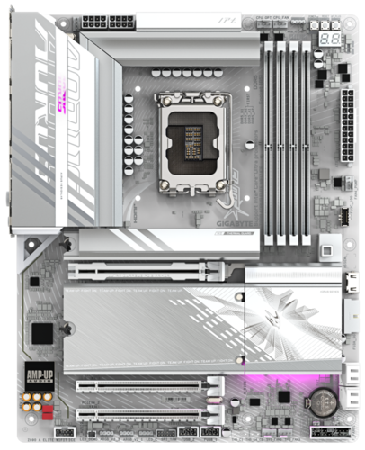 Купить Материнская плата GIGABYTE Z890 AORUS ELITE WIFI7 ICE  5492128. Характеристики, отзывы и цены в Донецке