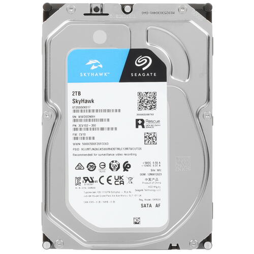 Купить 2 ТБ Жесткий диск Seagate SkyHawk [ST2000VX017]  5419517. Характеристики, отзывы и цены в Донецке