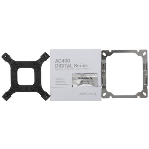 Купить Кулер для процессора DEEPCOOL AG400 DIGITAL WH ARGB  5442230. Характеристики, отзывы и цены в Донецке