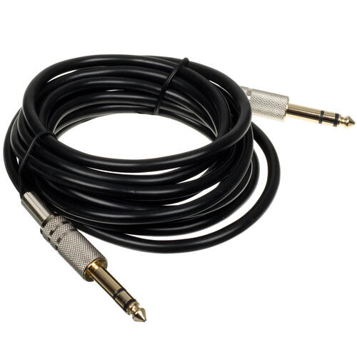 Купить Кабель   DEXP 6.3 mm jack - 6.3 mm jack черный  5085353. Характеристики, отзывы и цены в Донецке