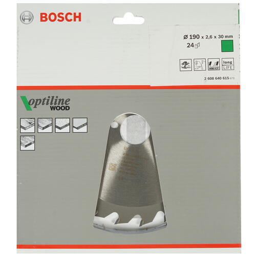 Купить Диск пильный Bosch 2608640615  1177717. Характеристики, отзывы и цены в Донецке