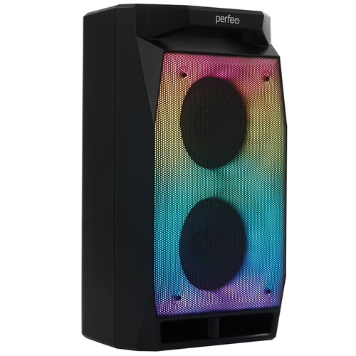 Купить Портативная аудиосистема Perfeo SPIN, черный  9209042. Характеристики, отзывы и цены в Донецке