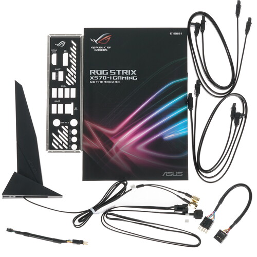 Купить Материнская плата ASUS ROG STRIX X570-I GAMING  1614800. Характеристики, отзывы и цены в Донецке
