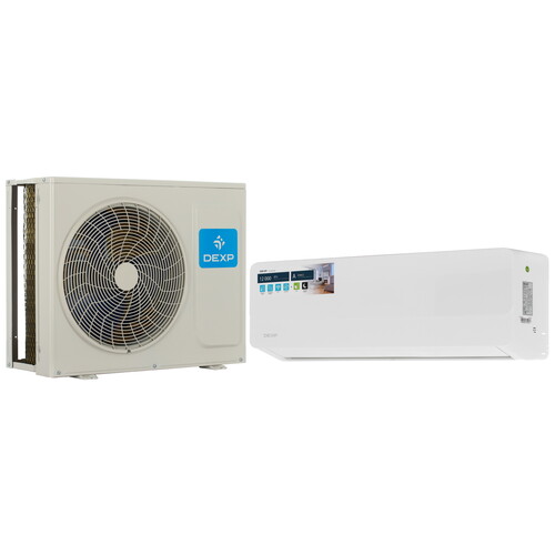 Купить Кондиционер настенный сплит-система DEXP AC-CDW12INV белый  9130125. Характеристики, отзывы и цены в Донецке