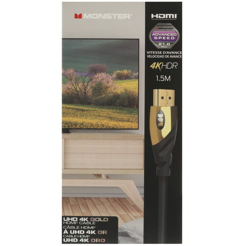 Купить Кабель  Monster HDMI - HDMI, 1.5 м  5497360. Характеристики, отзывы и цены в Донецке