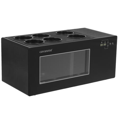 Купить Винный шкаф Cavanova OW6CD черный  8192694. Характеристики, отзывы и цены в Донецке