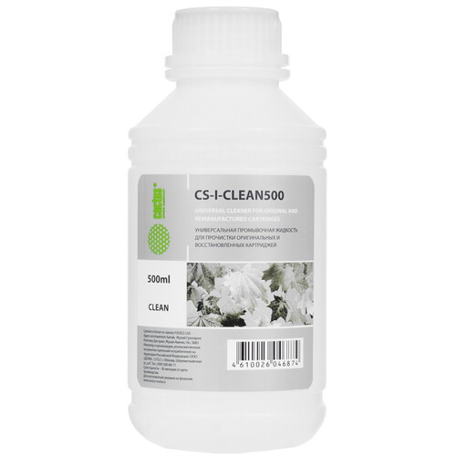 Купить Промывочная жидкость водорастворимые Cactus CS-I-CLEAN500  8159473. Характеристики, отзывы и цены в Донецке