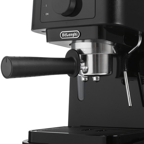 Купить Кофеварка рожковая DeLonghi Stilosa EC 230.BK черный  4720155. Характеристики, отзывы и цены в Донецке