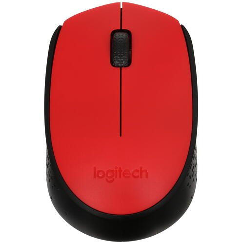 Купить Мышь беспроводная Logitech M170 [910-004648] красный  5059899. Характеристики, отзывы и цены в Донецке