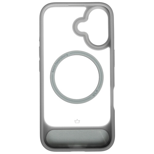 Купить Накладка  VLP Reels Case для Apple iPhone 16 серый/прозрачный  5487080. Характеристики, отзывы и цены в Донецке