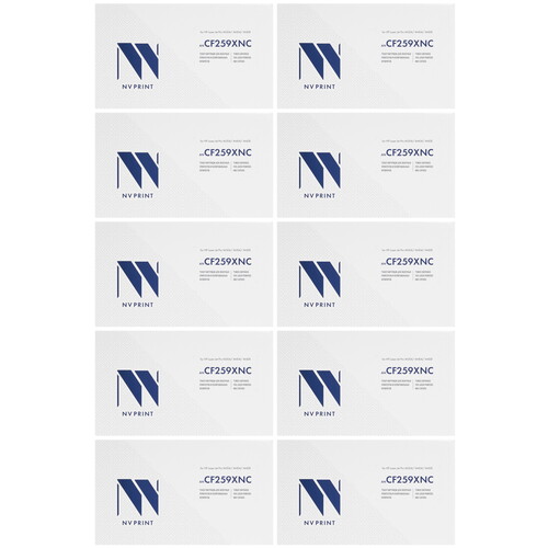 Купить Картридж лазерный NV Print NV-CF259XNC-SET10 черный  5644109. Характеристики, отзывы и цены в Донецке
