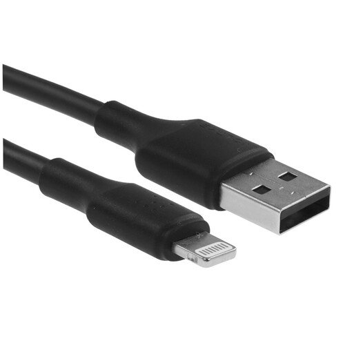 Купить Кабель круглый VOLTME Lightning 8-pin - USB 2.0 Type-A черный 1.2 м  9210865. Характеристики, отзывы и цены в Донецке