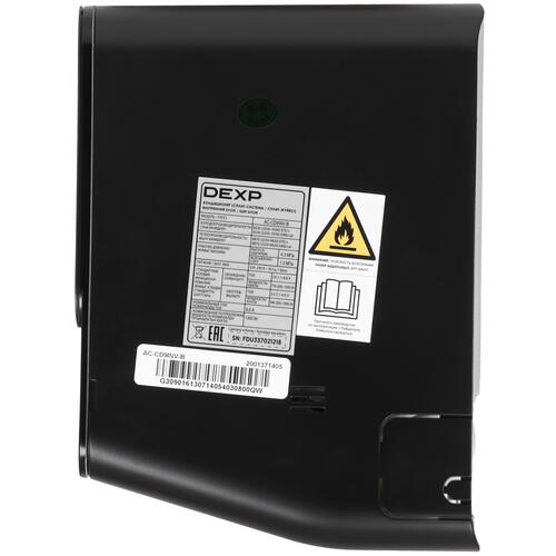 Купить Кондиционер настенный сплит-система DEXP AC-CD9INV-B черный  9017830. Характеристики, отзывы и цены в Донецке