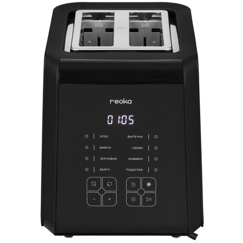 Купить Тостер Reoka RKT-MD147 черный  9119423. Характеристики, отзывы и цены в Донецке